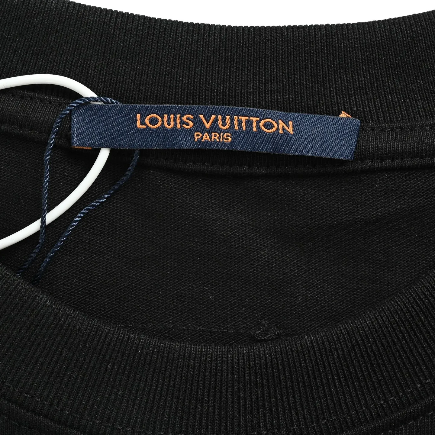 Louis Vuitton/Louis Vuitton Gold sequin letter logo short sleeves
